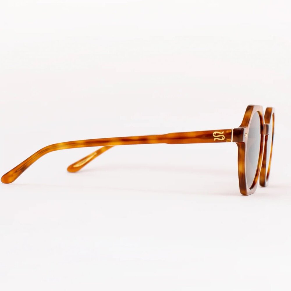 NEW Sardine Millie Sunglasses in Carmelo Glaze Tortoise - Picture 2 of 5